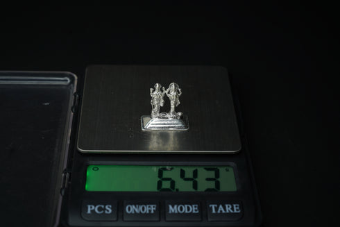 Pure Silver Lakshmi Narayana Silver Idol 6.42 grams